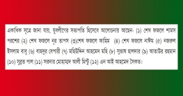 যুবলীগের সম্মেলন: নেতৃত্বের আলোচনায় যারা