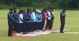 অনুশীলনের ফাঁকেই টাইগারদের জুমা আদায়
