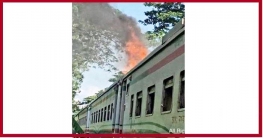 কালনী ট্রেনে আগুন, অল্পের জন্যে বড় ধরনের দুর্ঘটনা থেকে রক্ষা