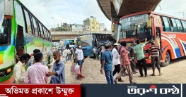 সায়েদাবাদে দূরপাল্লার যাত্রীদের চাপ
