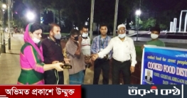 রাজধানীতে লায়ন্স ক্লাব অব ঢাকা ক্যাপিটাল গার্ডেনের খাবার বিতরণ