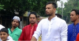 নড়াইলে মাশরাফির প্রচারণা শুরু