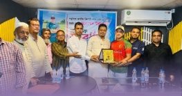 পর্তুগাল জাতীয় ক্রিকেট খেলোয়াড় আহমদ উল্লাহকে লাকসামে সংবর্ধনা