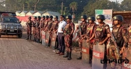 ঢাকা-গোপালগঞ্জ-ফরিদপুর-মাদারীপুরে আইনশৃঙ্খলা রক্ষায় মাঠে বিজিবি