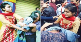 এবার সেই ছাত্রলীগ নেত্রী শ্রাবণী লাঞ্ছিত!