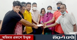 সুনামগঞ্জে কলেজ শিক্ষার্থী পাশে চেয়ারম্যান খায়রুল হুদা চপল