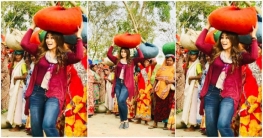 বেদের মেয়েদের সঙ্গে পপির উচ্ছ্বাস
