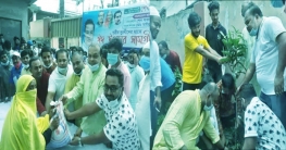 টঙ্গীতে যুবলীগের ঈদ উপহার সামগ্রী ও বৃক্ষরোপন কর্মসূচি পালন