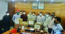 বরগুনা জেনারেল হাসপাতালে হাই ফ্লো নাজাল কোনোলা মেশিন হস্তান্তর