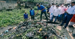 ৯ খালের আবর্জনা নিয়ে ডিএনসিসি’র ব্যতিক্রম প্রদর্শনী