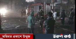 কোনাবাড়িতে বহুতল মার্কেটের আগুন