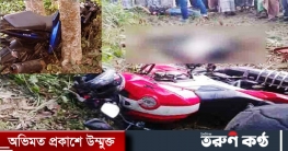 সড়কের পাশে মিলল ৩ মোটরসাইকেল আরোহীর লাশ