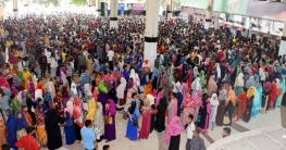 কমলাপুরে জনস্রোত কমলাপুরে জনস্রোত