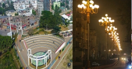 দিনে পরিচ্ছন্ন ও পরিপাটি,রাতে আলো ঝলমলে রাজশাহী মহানগরী দিনে পরিচ্ছন্ন ও পরিপাটি,রাতে আলো ঝলমলে রাজশাহী মহানগরী