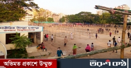 বিশ্ববিদ্যালয়ের মাঠে পশুর হাট