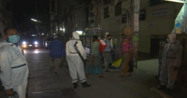 রেডজোন রাজাবাজারে সেনাবাহিনীর কঠোর নজরদারি রেডজোন রাজাবাজারে সেনাবাহিনীর কঠোর নজরদারি