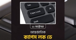 আজ আন্তর্জাতিক ক্যাপস লক ডে