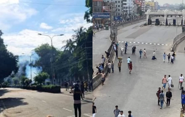 কমপ্লিট শাটডাউন: যাত্রাবাড়ী-বাড্ডায় সংঘর্ষ, গুলিবিদ্ধ ২