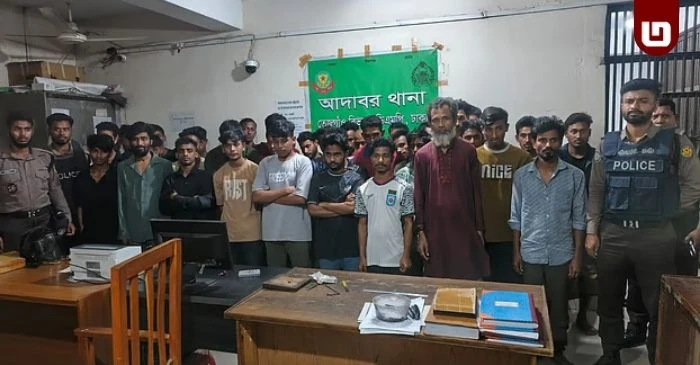 রমজানে নিরাপত্তায় মোহাম্মদপুর-আদাবরে ১০০ চাঁদাবাজ-কিশোর গ্যাং আটক
