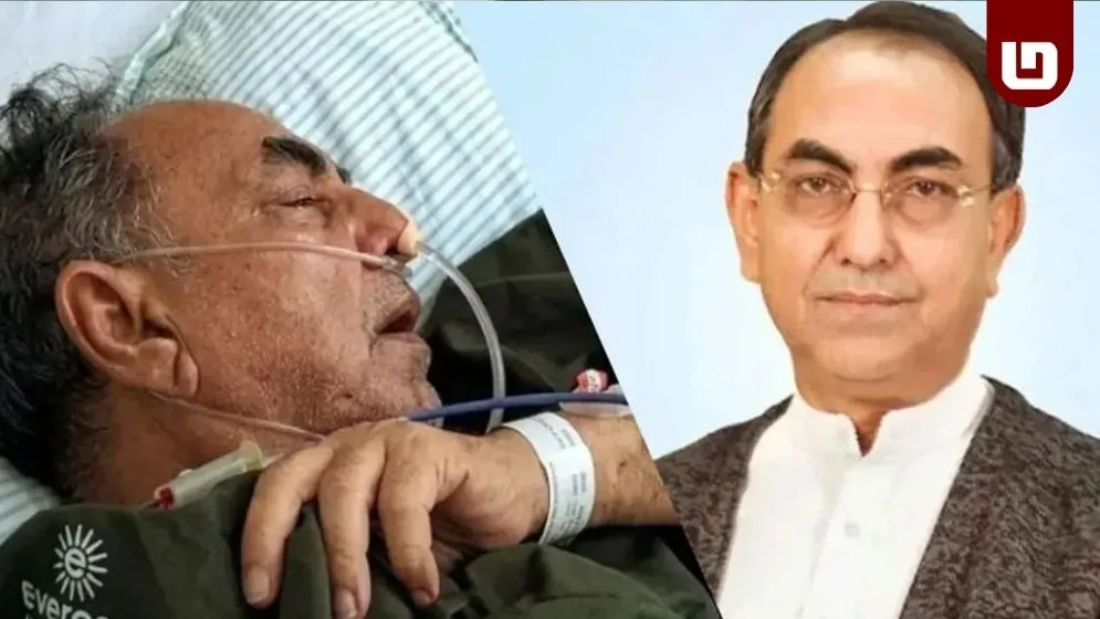 উন্নত চিকিৎসার জন্য সিঙ্গাপুরে নেওয়া হলো মির্জা আব্বাসকে