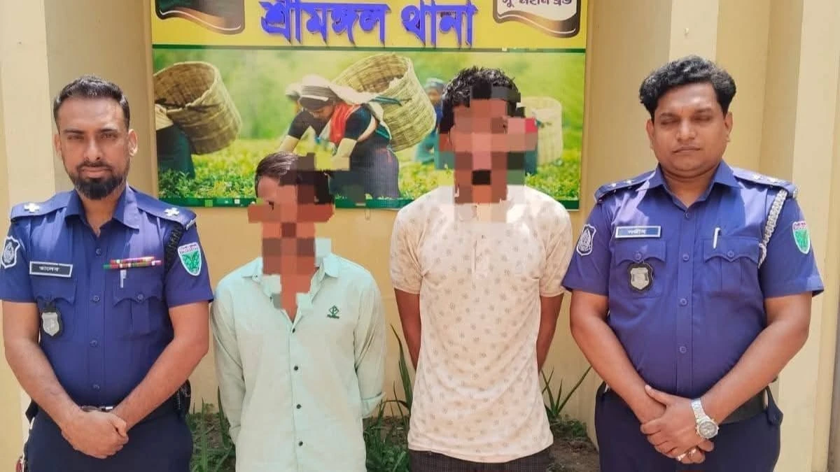 শ্রীমঙ্গলে আলোচিত জুনায়েদ হত্যাকাণ্ডের দুই আসামি গ্রেপ্তার