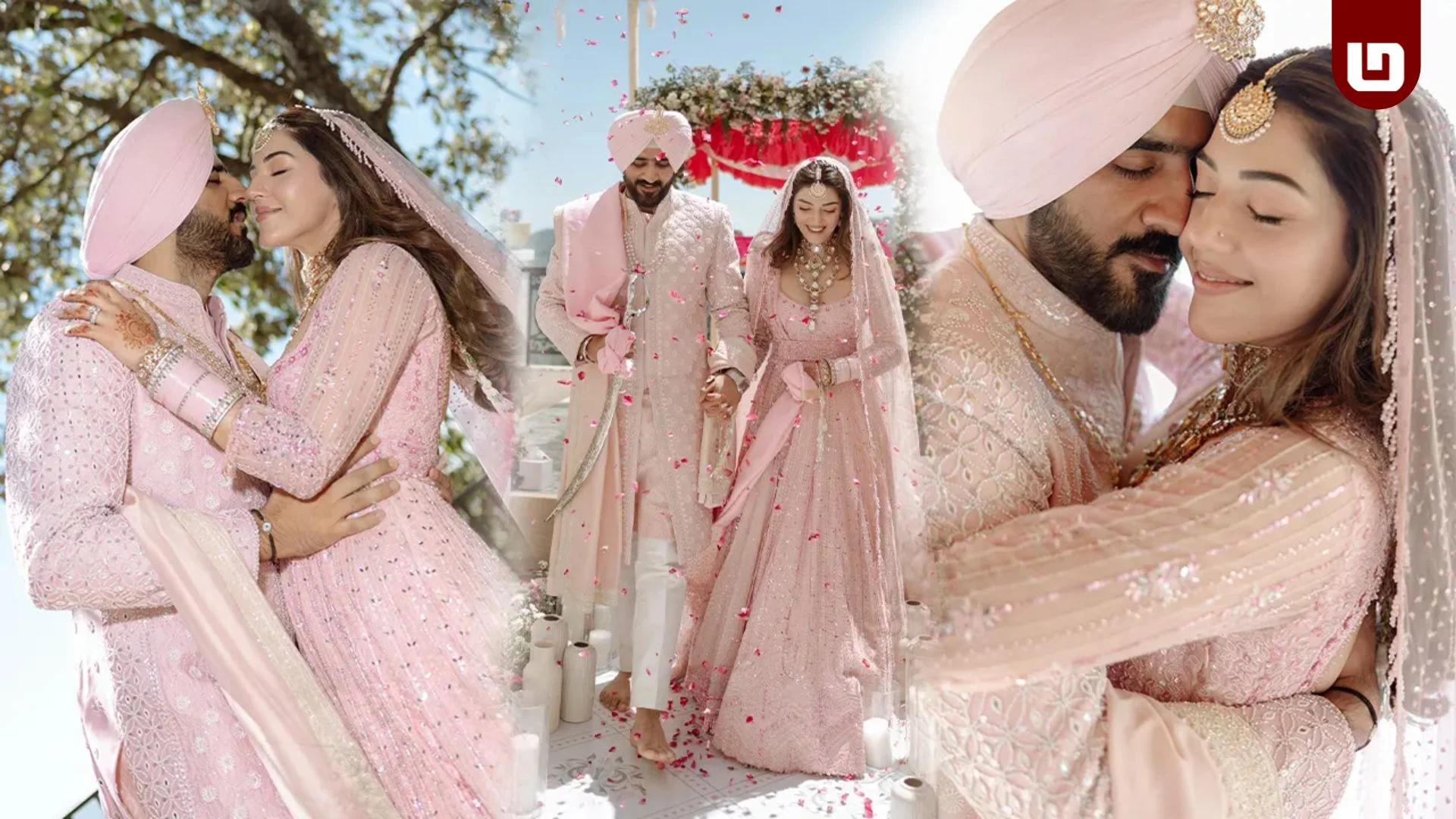 গোপনে নয়, ঘটা করেই বিয়ে করলেন মেহরীন পিরজাদা