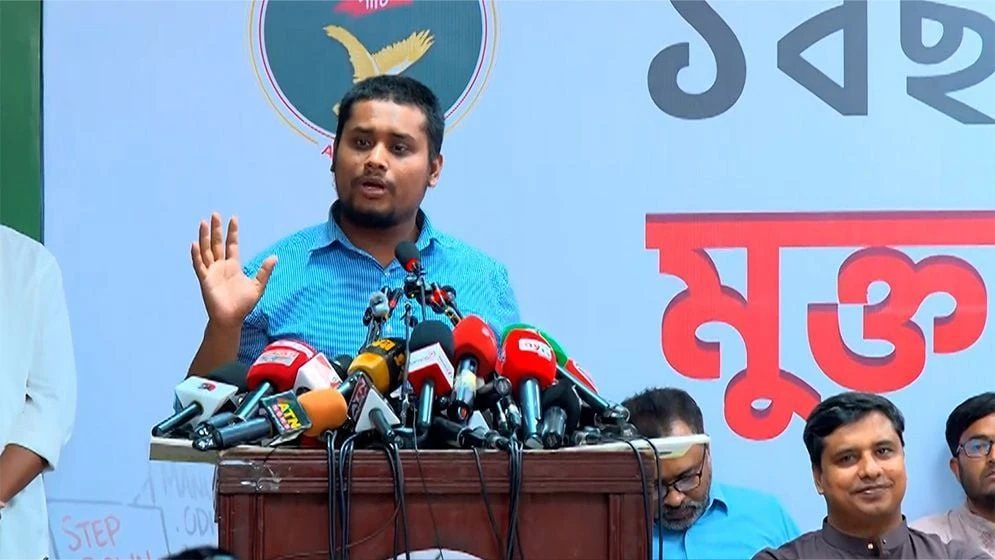 আ. লীগ ভোট চুরি করেছে, বিএনপি ফলাফল: হাসনাত